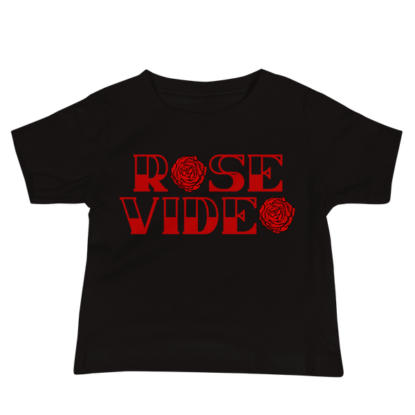 Rose Video Baby T-Shirt - MurderSheBought