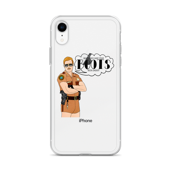 Lt. Jim Dangle - Reno 911 - iPhone Case - MurderSheBought