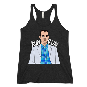 Forrest Gump - Run Forrest Run - Racerback Tank - MurderSheBought