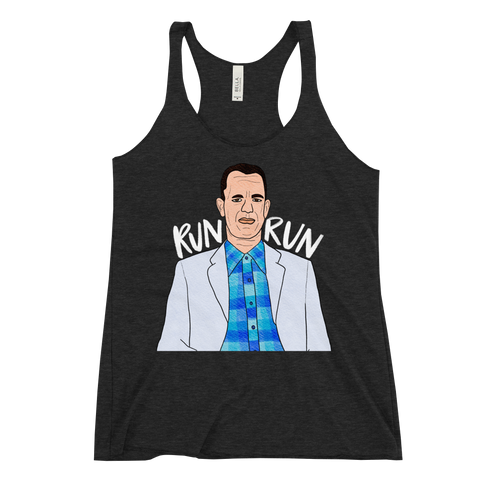 Forrest Gump - Run Forrest Run - Racerback Tank - MurderSheBought