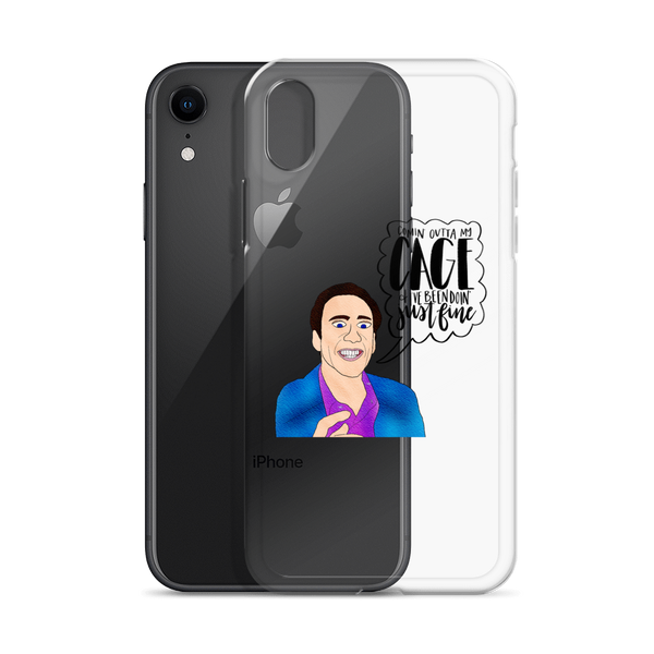 Nicolas Cage - iPhone Case - MurderSheBought