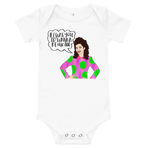 Fran Fine - The Nanny - Baby Bodysuit - MurderSheBought