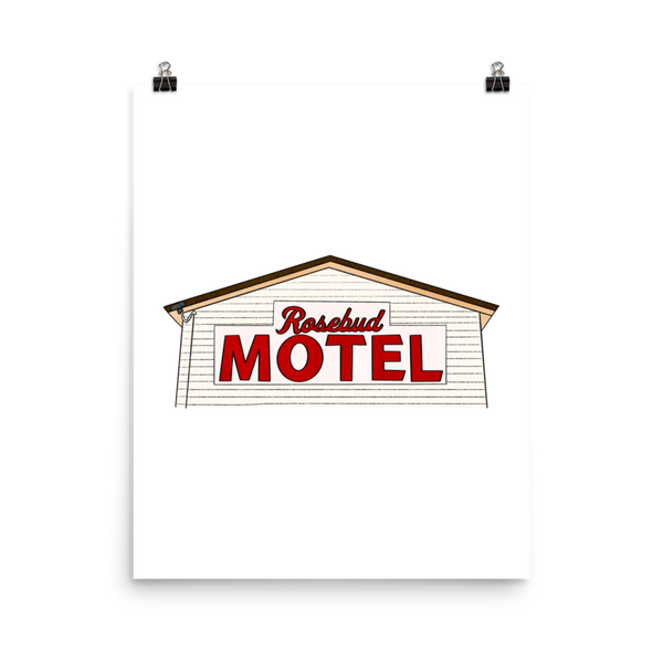 Rosebud Motel - Schitt's Creek - Poster - MurderSheBought