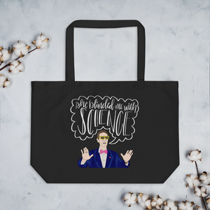 Bill Nye - Large Tote Bag - MurderSheBought