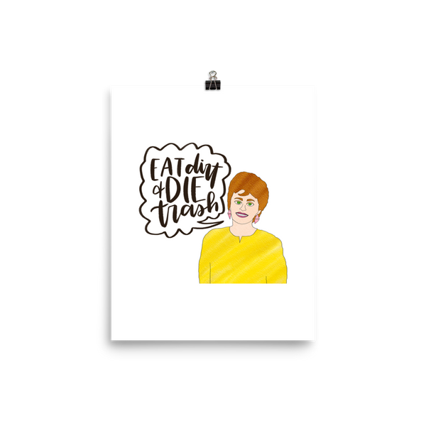 Blanche Devereaux - Golden Girls - Poster - MurderSheBought