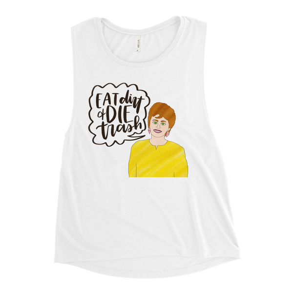 Blanche Devereaux - Golden Girls - Ladies’ Muscle Tank - MurderSheBought