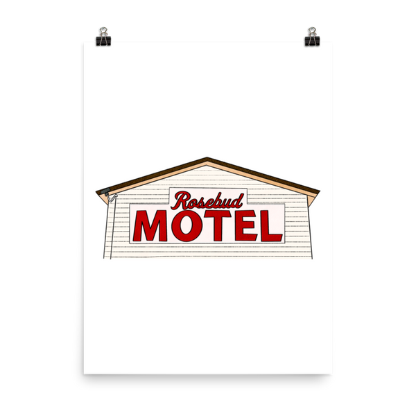 Rosebud Motel - Schitt's Creek - Poster - MurderSheBought