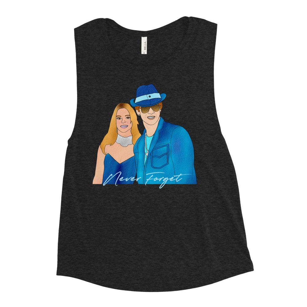 Britney & Justin Tank Top - MurderSheBought