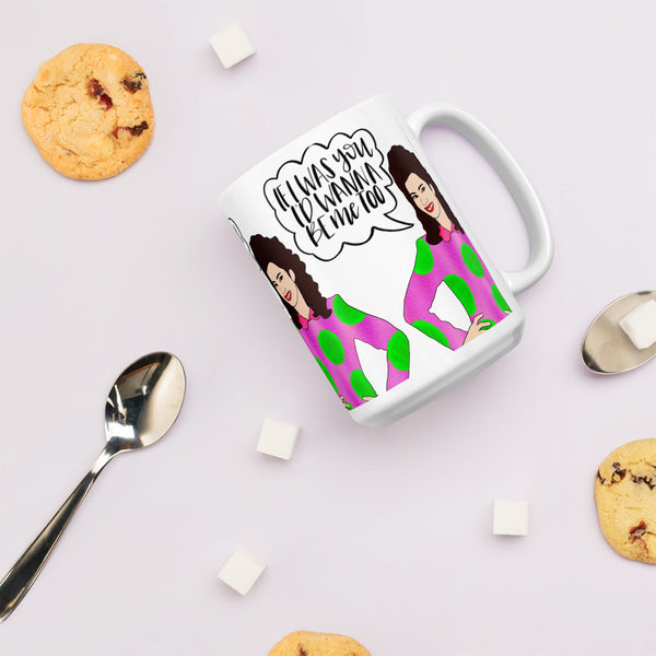 Fran Fine - The Nanny - Coffee Mug - MurderSheBought