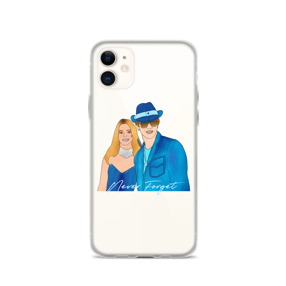 Britney & Justin iPhone Case - MurderSheBought