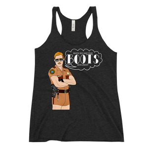 Lt. Jim Dangle - Reno 911 - Racerback Tank - MurderSheBought