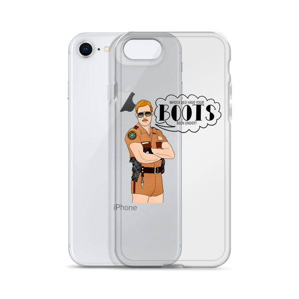 Lt. Jim Dangle - Reno 911 - iPhone Case - MurderSheBought