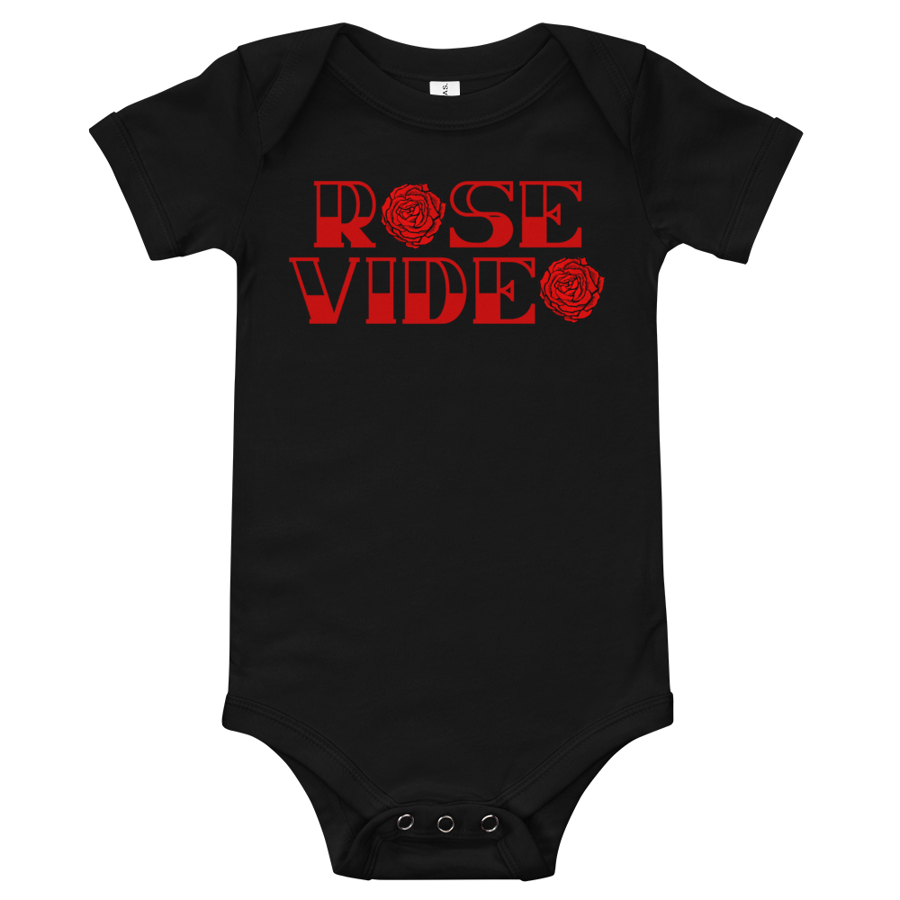 Rose Video Baby Onesie - MurderSheBought