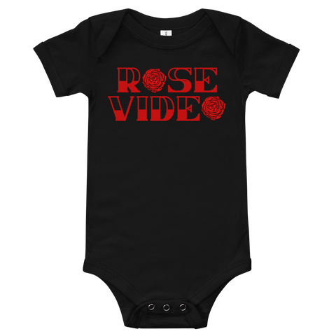 Rose Video Baby Onesie - MurderSheBought
