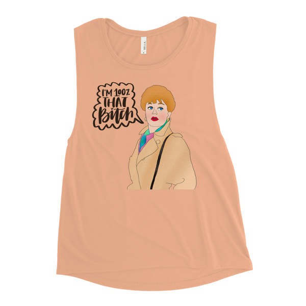 Jessica Fletcher - Murder, She Wrote - Ladies’ Muscle Tank - MurderSheBought