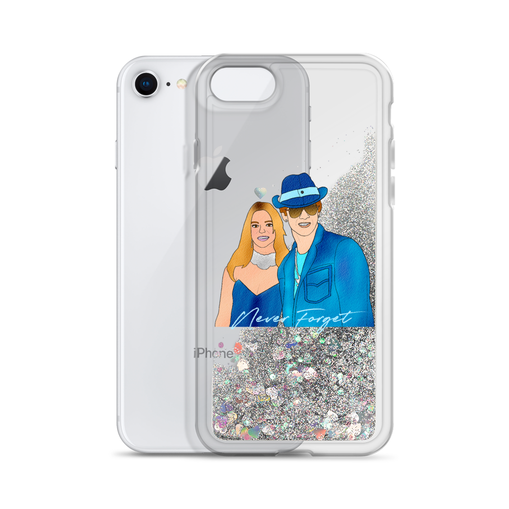 Britney & Justin iPhone Case - MurderSheBought