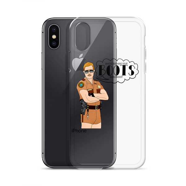 Lt. Jim Dangle - Reno 911 - iPhone Case - MurderSheBought