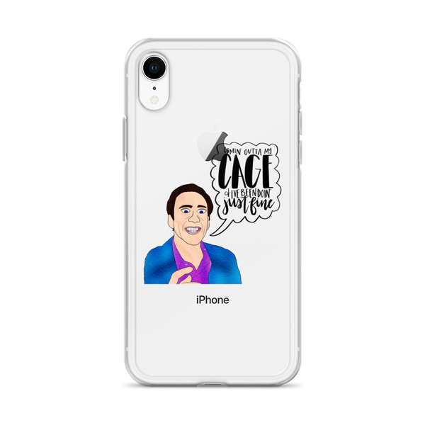 Nicolas Cage - iPhone Case - MurderSheBought