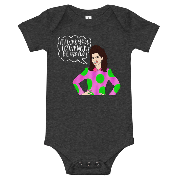 Fran Fine - The Nanny - Baby Bodysuit - MurderSheBought