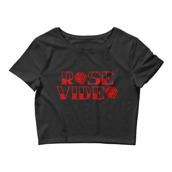 Rose Video Crop Top - MurderSheBought