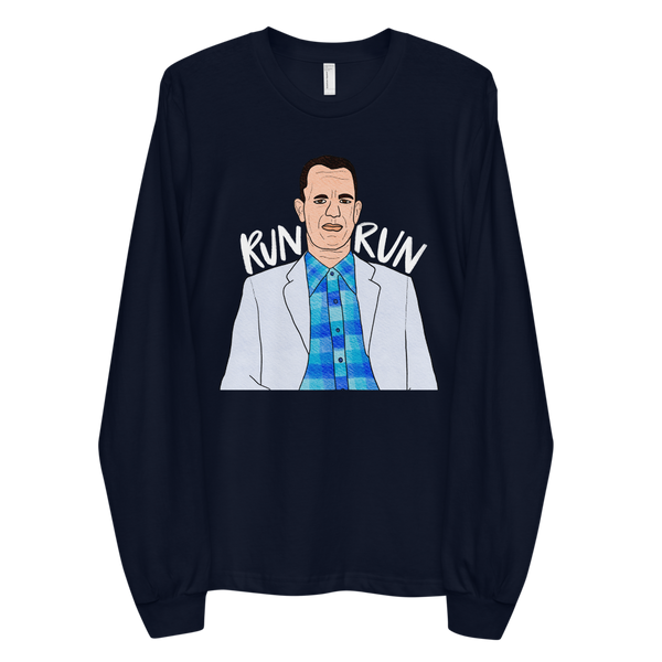 Forrest Gump - Run Forrest Run - Long Sleeve T-Shirt - MurderSheBought